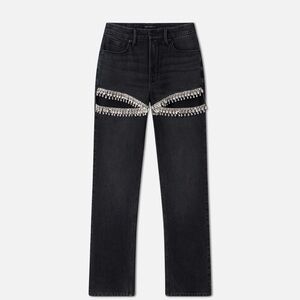 Good American Icon Straight Diamond Jeans